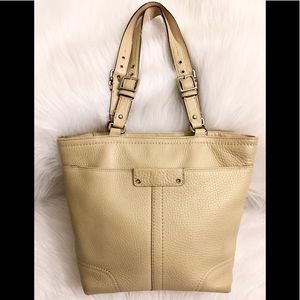 Coach Hamilton Pebbled Handbag